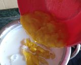 A picture of step 5 of Mango kheer.