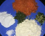 A picture of step 1 of Carrot bullets.