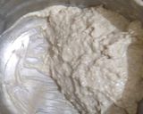 A picture of step 2 of Singhada jalebi.
