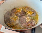 Foto del passaggio 5 della ricetta 139 • Ossobuchi alla romagnola con la picada catalana