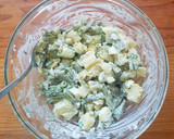 Foto del paso 3 de la receta: Ensalada de ejotes, papa y huevo saludable