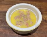 A picture of step 4 of Southport Potted Shrimps with Wild Samphire - Lancashire pub pots.