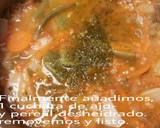 Foto del paso 11 de la receta: Arroz integral caldoso con lentejas rojas y verduras de temporada
