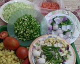 A picture of step 1 of Egg Fried Rice.