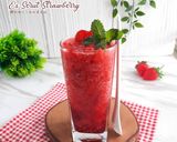 Foto langkah ke 5 dari resep Es Serut Strawberry.