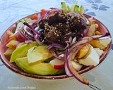 Foto del paso 7 de la receta Poke-bowl de pollo marinado con soja