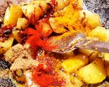 আলু গাজর ফুলকপির তরকারি (alu gajor phulkopir torkari recipe in bengali) রেসিপি ধাপ - 4 ছবি