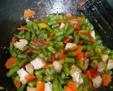 Foto langkah ke 3 dari resep Tumis buncis tahu wortel.