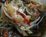 Foto langkah ke 28 dari resep Lontong Balap with Lento dan Sate Kerang.