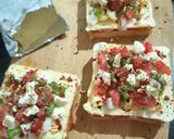 পিজ্জা ব্রেড স্যান্ডউইচ (Pizza bread sandwich recipe in Bengali) রেসিপির ধাপ 2 ছবি