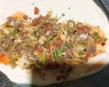 A picture of step 7 of Calzone.