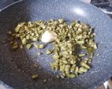 A picture of step 3 of Artichoke Frittata Wedges on a Bed of Artichokes.