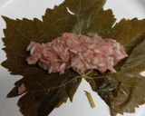 A picture of step 5 of Stuffed Grape Leaves Batch 5.