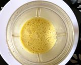 A picture of step 1 of Rose Lassi.