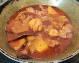 A picture of step 9 of Bengali Chicken.