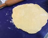 Une image de l'étape 1 de Tarte kiwis Nutella.