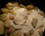 Foto del paso 6 de la receta: Estofado de patatas cremosas con nata