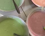 Foto langkah ke 4 dari resep Ogura Rainbow Cake.