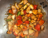 A picture of step 9 of Quick Chicken and cashew nut stir fry.