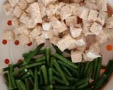Foto langkah ke 1 dari resep Oseng Kacang Panjang dan Tempe.