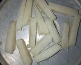 A picture of step 1 of Yam wings.