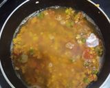 A picture of step 3 of Peri Peri masala oats.