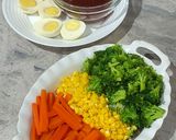 Foto langkah ke 2 dari resep Salad Sayur Barbeque ala Resto.