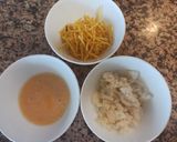 Foto del paso 1 de la receta Snack/plato rápido: Revuelto de bacalao y patatas paja