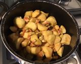 Une image de l'étape 3 de Compote pommes et figues du jardin au citron.