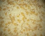 A picture of step 1 of Masala khichdi.