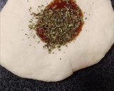 Foto del paso 7 de la receta: Pan relleno con ketchup, orégano y queso