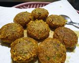 A picture of step 4 of Roti cutlet.