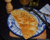 A picture of step 8 of My cheesey  omelette.