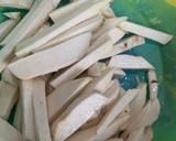 A picture of step 1 of Soyayyen mankani.