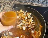 A picture of step 6 of Seafood Paella 🥘.