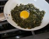 Spinach with egg recipe step 2 photo