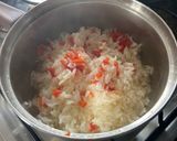 Foto del paso 5 de la receta: Arroz simple con un toque de cebolla y chile pimiento