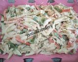 A picture of step 4 of Chinese cabbage tuna salad.