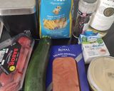 Foto del paso 1 de la receta: Penne Rigate al Wok con Calabacín, Cherry y Salmón Ahumado