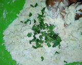 A picture of step 5 of Lefse (flat bread).