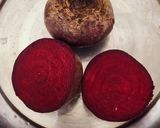 A picture of step 1 of Beetroot Hungcurd Dip - Beetroot Raita.