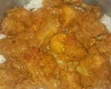 A picture of step 5 of Chicken biryani.