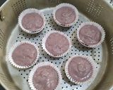 Foto langkah ke 6 dari resep Bolu Kukus Ubi Ungu (No Mixer).