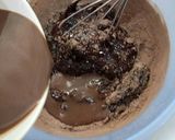 Foto langkah ke 5 dari resep Brownis satu telur (no mixer).