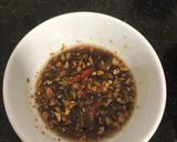 Hình bước làm 3 của món Phở trộn chay