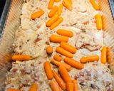A picture of step 5 of Chicken, Carrot and Rice Bake.