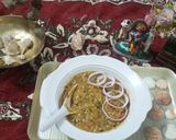 A picture of step 6 of Maa chole ki daal.