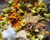 A picture of step 3 of Amla turmeric Pickle.