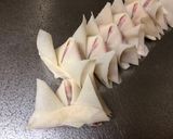 A picture of step 5 of Japanese Soldier Helmet-Fried Dumplings.