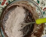 वालनटचॉकलेट ब्राउनी/walnut choclate whole wheat eggles brownie recipe in hindi) रेसिपी चरण 3 फोटो